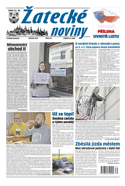 Žatecké noviny 39/2020