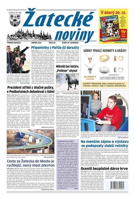 Žatecké noviny 48/2016