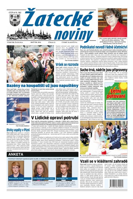 Žatecké noviny 21/2016