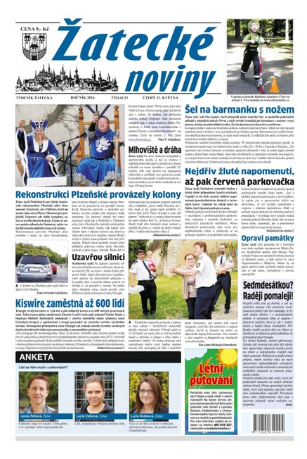 Žatecké noviny 22/2016
