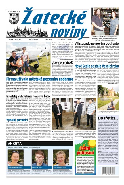 Žatecké noviny 25/2016