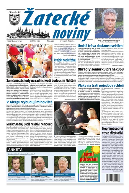 Žatecké noviny 23/2016