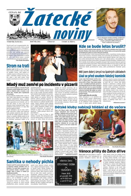 Žatecké noviny 43/2016