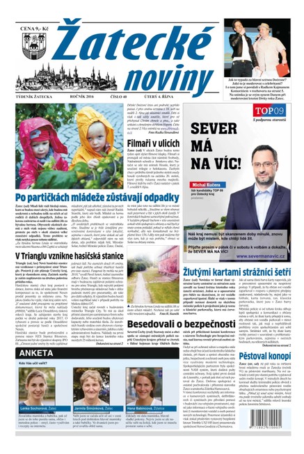Žatecké noviny 40/2016