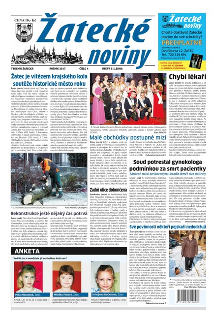 Žatecké noviny 4/2017