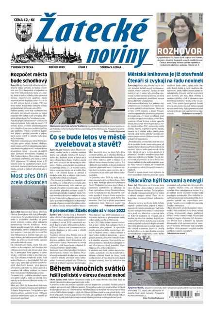 Žatecké noviny 1/2019