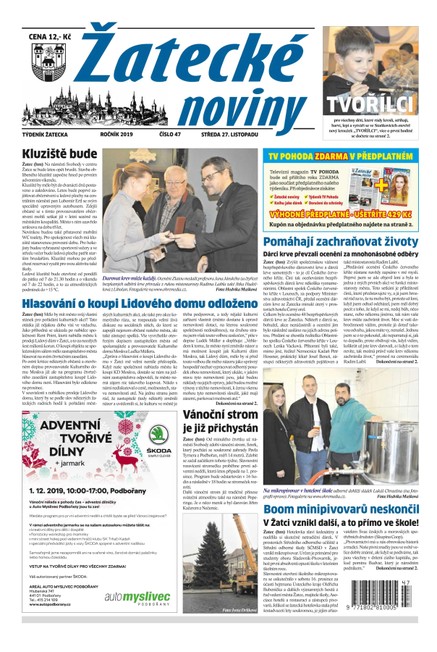Žatecké noviny 47/2019
