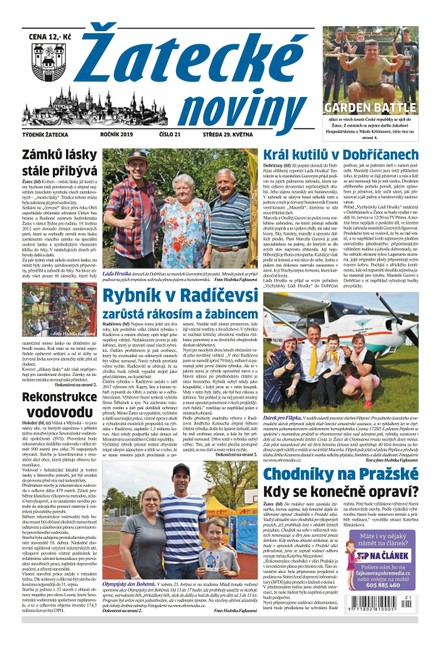 Žatecké noviny 21/2019