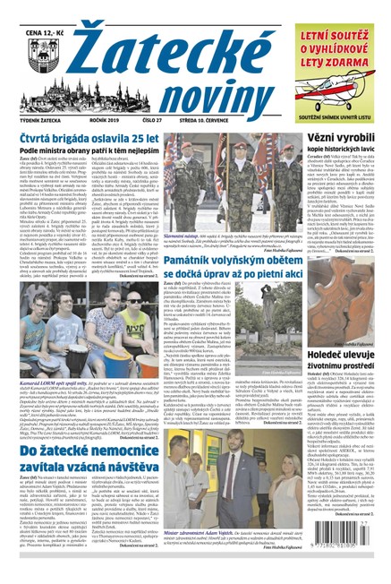 Žatecké noviny 27/2019