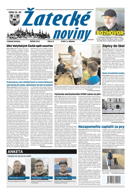 Žatecké noviny 10/2018