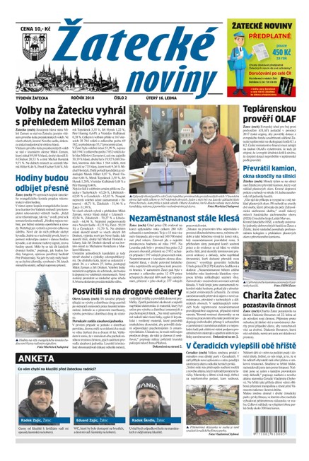 Žatecké noviny 2/2018
