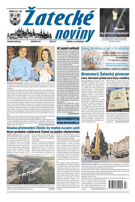 Žatecké noviny 47/2021