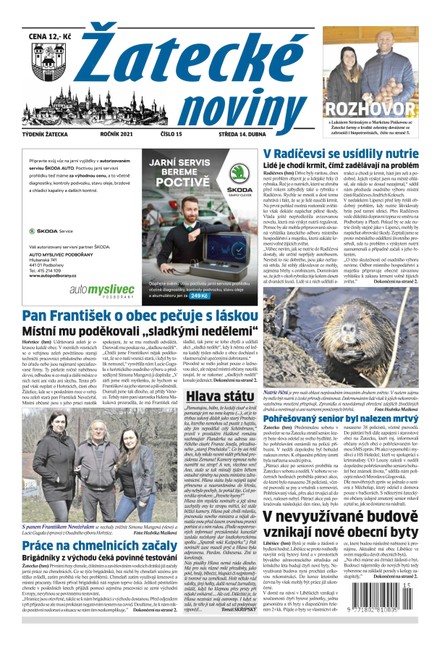 Žatecké noviny 15/2021