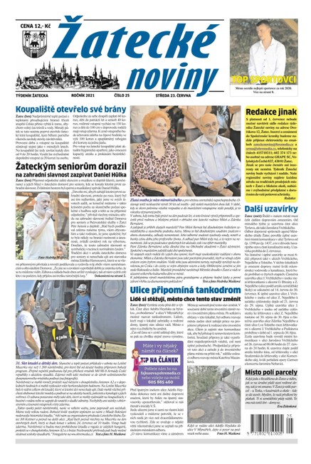 Žatecké noviny 25/2021