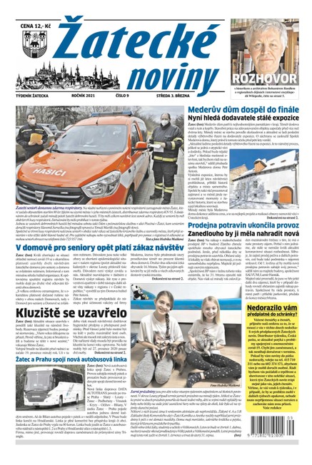 Žatecké noviny 9/2021