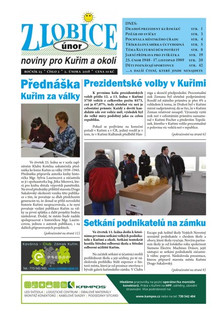 Zlobice – noviny pro Kuřim a okolí 2/2018