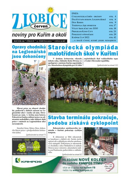 Zlobice – noviny pro Kuřim a okolí 6/2022