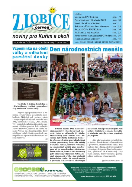 Zlobice – noviny pro Kuřim a okolí 6/2019