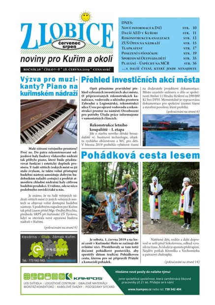 Zlobice – noviny pro Kuřim a okolí 7-8/2019