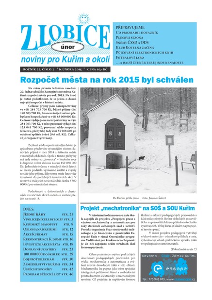 Zlobice – noviny pro Kuřim a okolí 2/2015