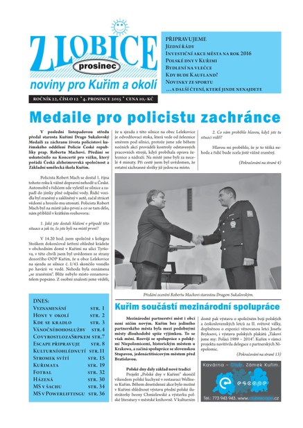 Zlobice – noviny pro Kuřim a okolí 12/2015
