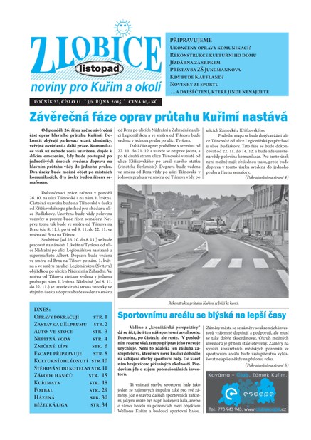Zlobice – noviny pro Kuřim a okolí 11/2015