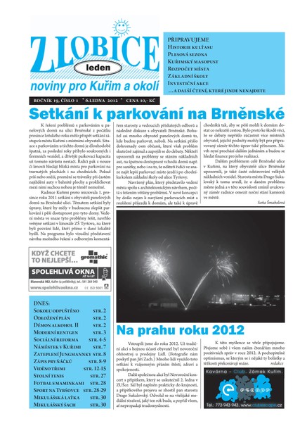 Zlobice – noviny pro Kuřim a okolí 1/2012
