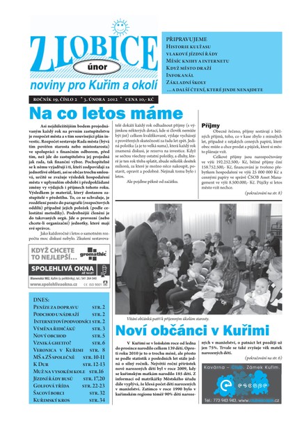 Zlobice – noviny pro Kuřim a okolí 2/2012