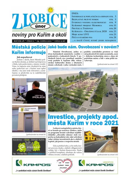 Zlobice – noviny pro Kuřim a okolí 2/2021