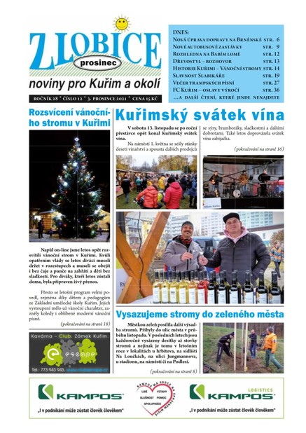 Zlobice – noviny pro Kuřim a okolí 12/2021