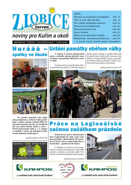 Zlobice – noviny pro Kuřim a okolí 6/2021