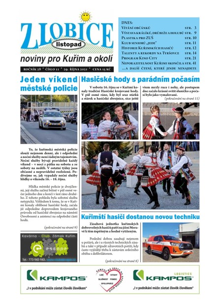 Zlobice – noviny pro Kuřim a okolí 11/2021