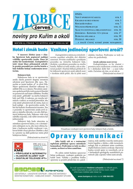 Zlobice – noviny pro Kuřim a okolí 6/2016