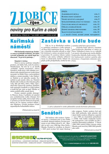 Zlobice – noviny pro Kuřim a okolí 10/2016