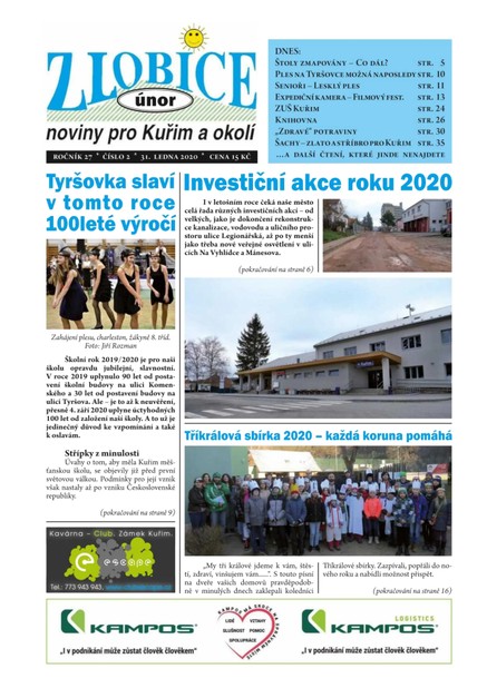 Zlobice – noviny pro Kuřim a okolí 2/2020