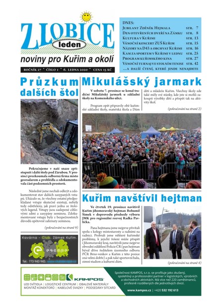 Zlobice – noviny pro Kuřim a okolí 1/2020