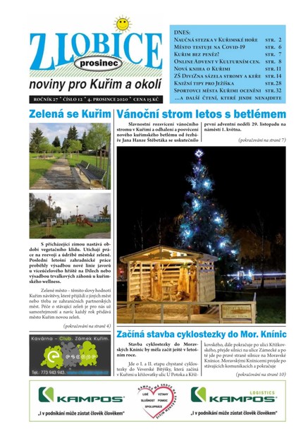 Zlobice – noviny pro Kuřim a okolí 12/2020