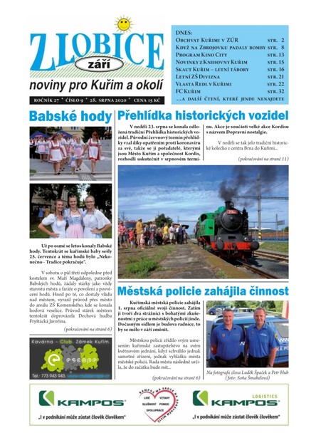 Zlobice – noviny pro Kuřim a okolí 9/2020