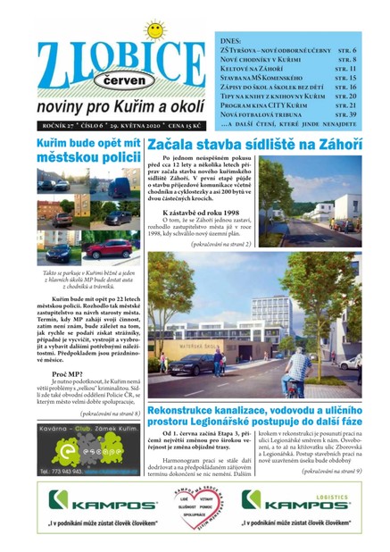 Zlobice – noviny pro Kuřim a okolí 6/2020