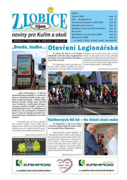 Zlobice – noviny pro Kuřim a okolí 10/2020