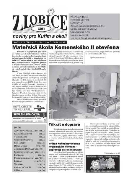 Zlobice – noviny pro Kuřim a okolí 09/2011
