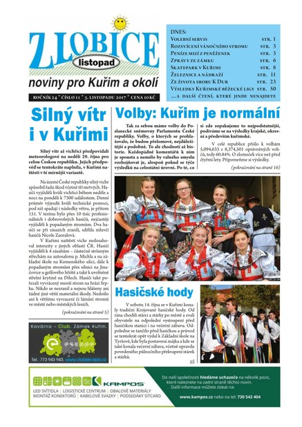 Zlobice – noviny pro Kuřim a okolí 11/2017