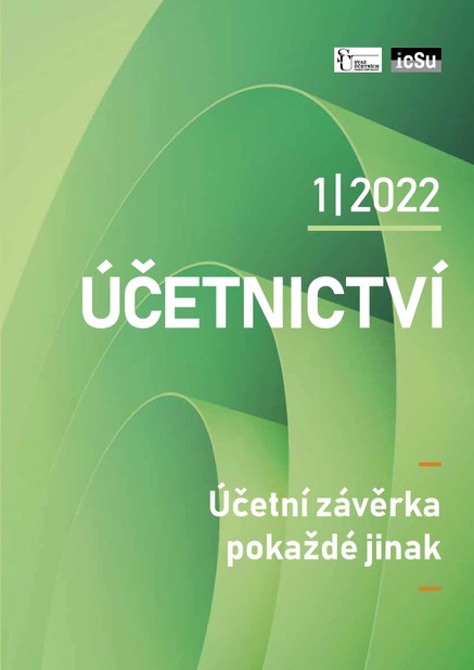 Účetnictví 1/2022