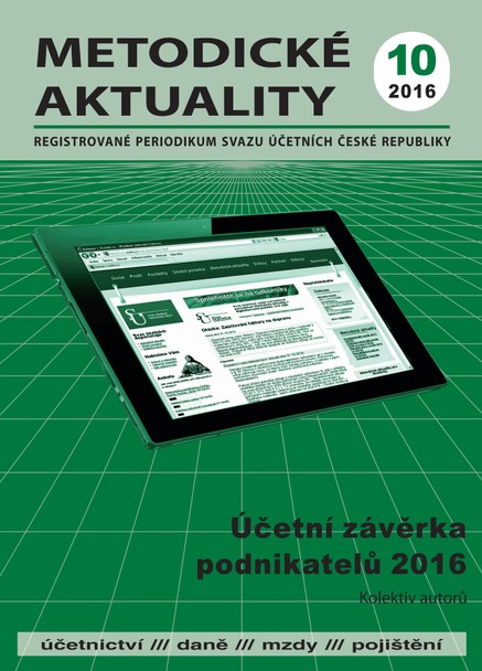 Metodické aktuality Svazu účetních 10/2016