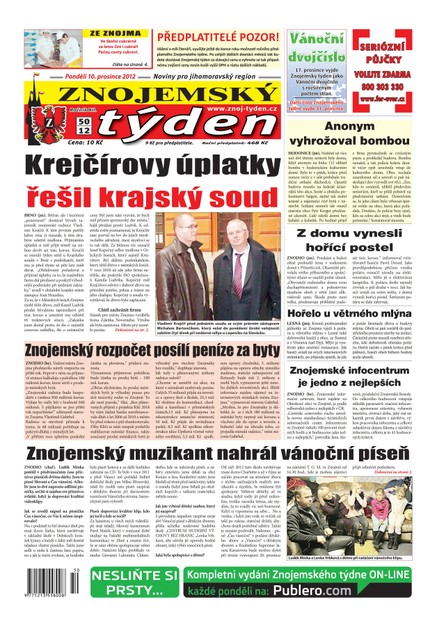 Znojemský týden Znojemský týden 50 - 2012