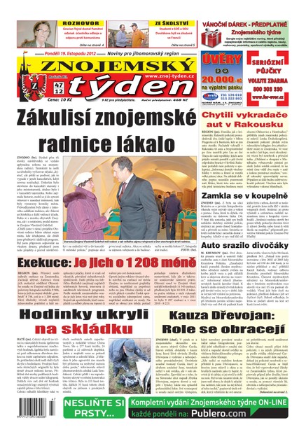 Znojemský týden Znojemský týden 47 - 2012