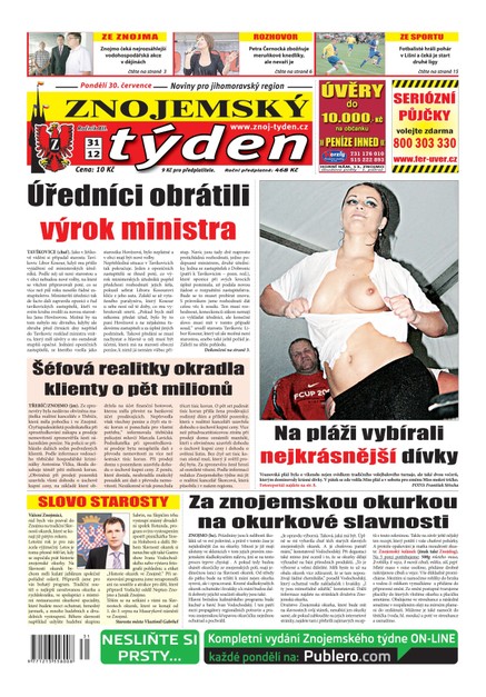 Znojemský týden Znojemský týden 31 - 2012