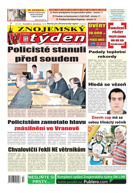 Znojemský týden Znojemský týden 27 - 2012