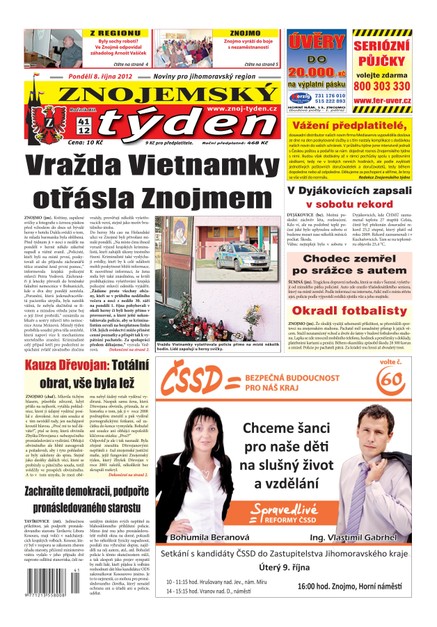 Znojemský týden Znojemský týden 41