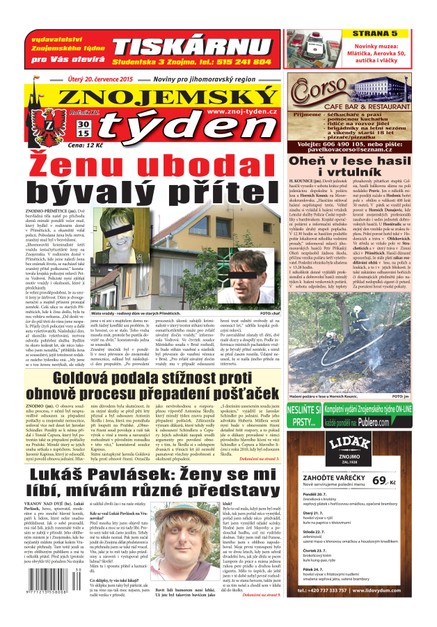 Znojemský týden Znojemský týden č. 30 / 2015